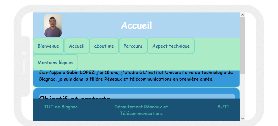 Téléphone horizontal